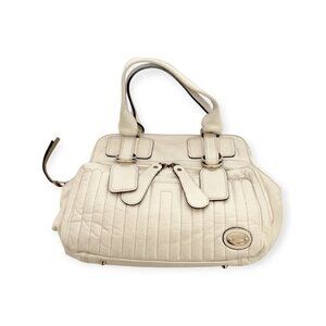 Chloe bag,‎ Bay bag in cream leather